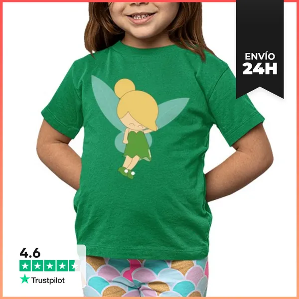 Camiseta Clásica Para Niños Campanilla LaTostadora