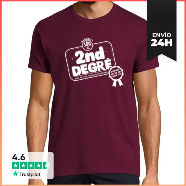 Camiseta Hombre Clásica En Segundo Grado LaTostadora