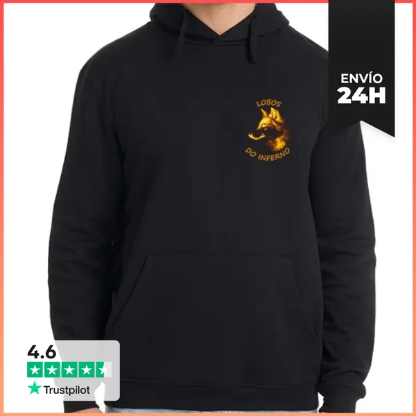 Sudadera Unisex Con Capucha Sudadera Clásica Brigada Do Fumo