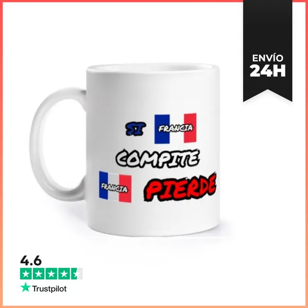 Taza FRANCIA PIERDE LaTostadora