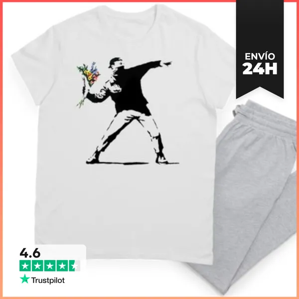 Pijama Banksy Re-evolución LaTostadora