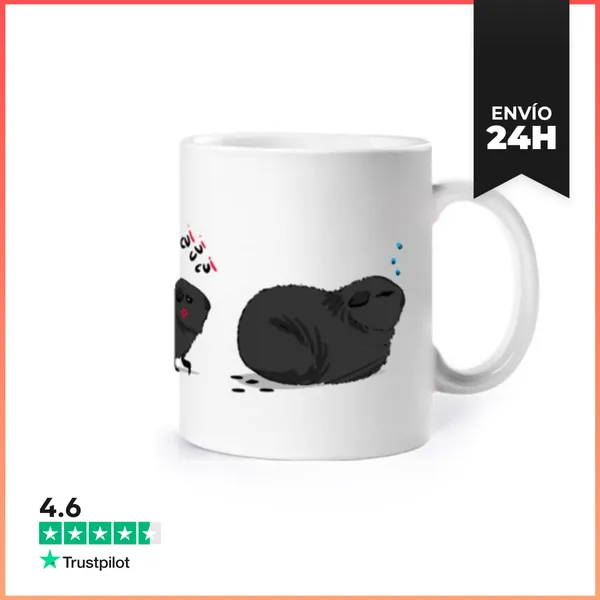 Taza Guinea Pig Day LaTostadora