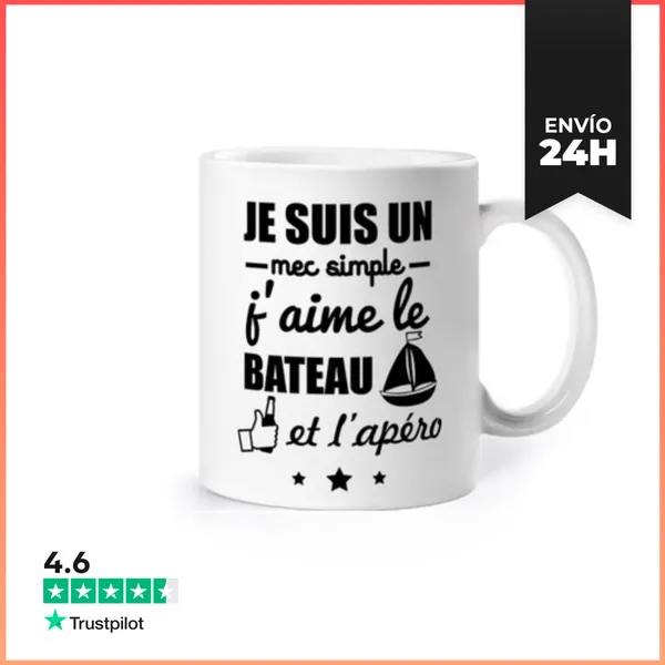 Taza Barco De Cócteles Simple LaTostadora