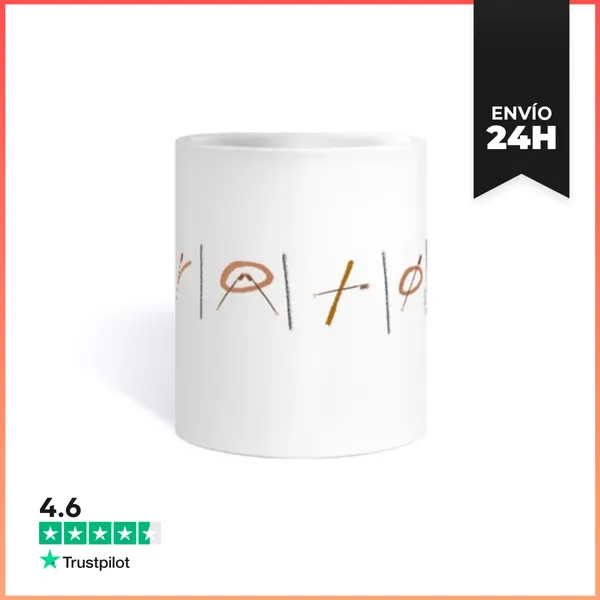 Taza Marcas De Tiza 2 LaTostadora