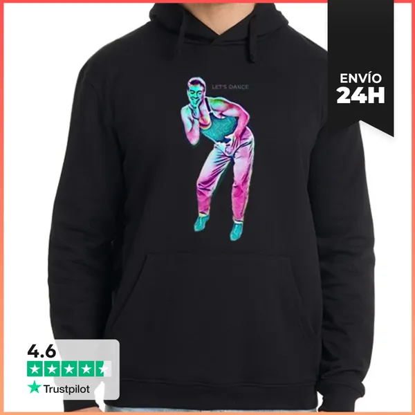 Sudadera Unisex Con Capucha Van Damme Bailando LaTostadora