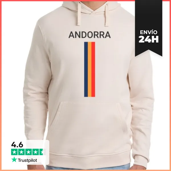 Sudadera Unisex Con Capucha Andorra LaTostadora