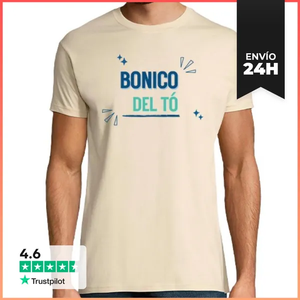 Camiseta Hombre Clásica Bonico Blue LaTostadora