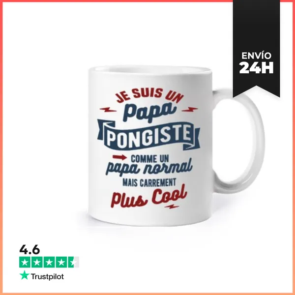 Taza Papá De Tenis De Mesa LaTostadora