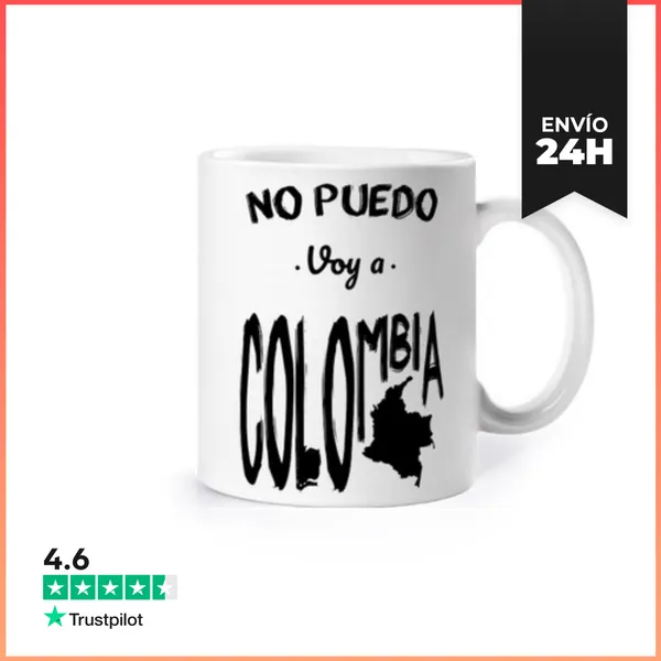 Taza No Puedo Voy A Colombia LaTostadora