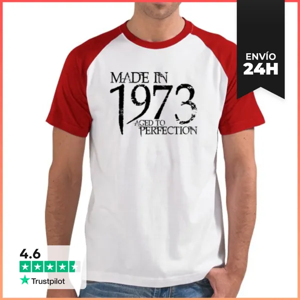 Camiseta Hombre, Estilo Béisbol 1973 Northwood Negro LaTostadora