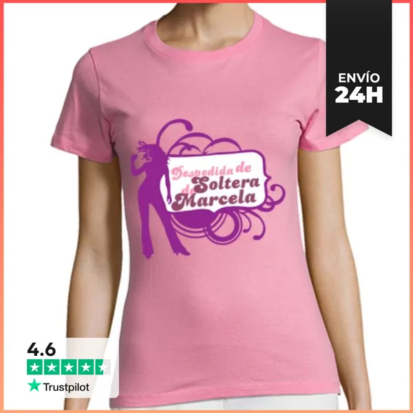 Camiseta Mujer Clásica Despedida De Soltera LaTostadora