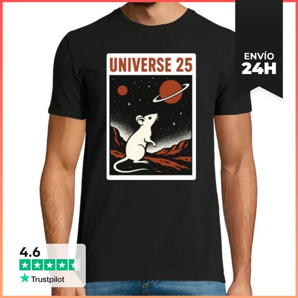 Camiseta Hombre Clásica Universe 25 LaTostadora