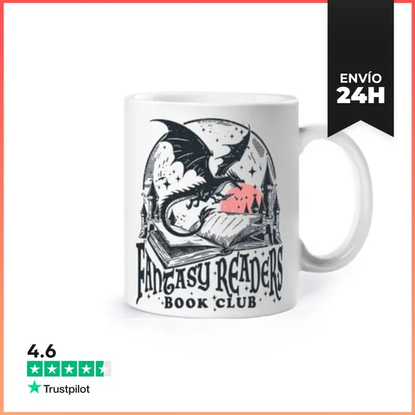 Taza FANTASY READERS BOOK CLUB BOOKISH LaTostadora