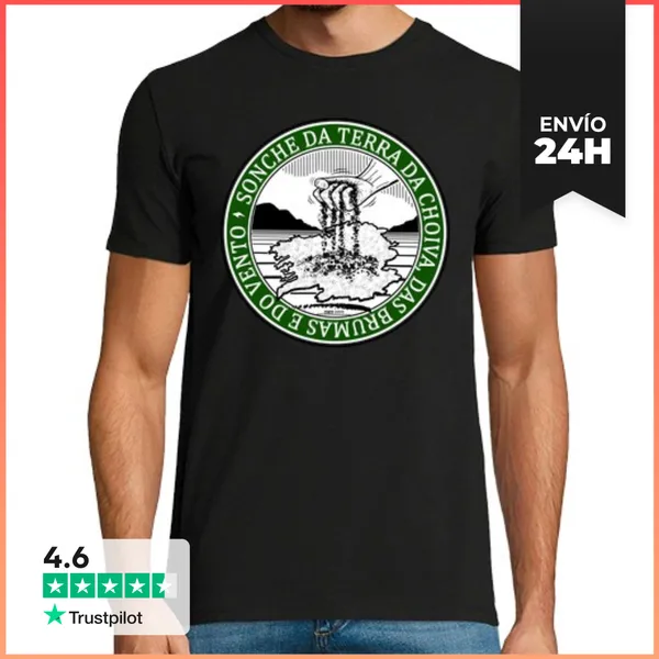 Camiseta Hombre Clásica Camiseta Galega LaTostadora