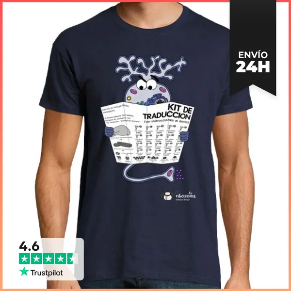 Camiseta Hombre Clásica Kit De Traducción · Neurona LaTostadora