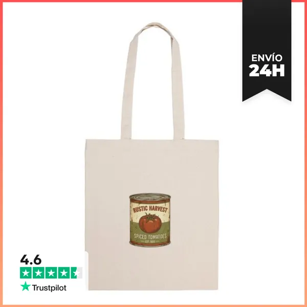 Bolsa De Tela Conserva De Tomates Vintage Rústica LaTostadora
