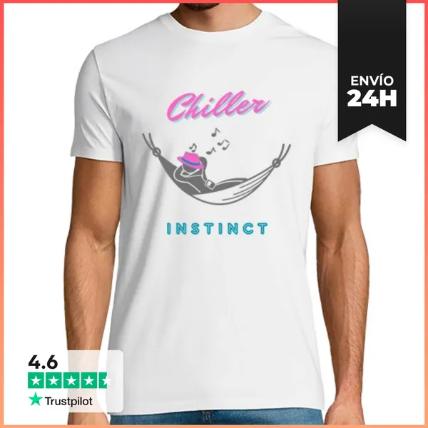 Camiseta Hombre Clásica Instinto Relajado LaTostadora