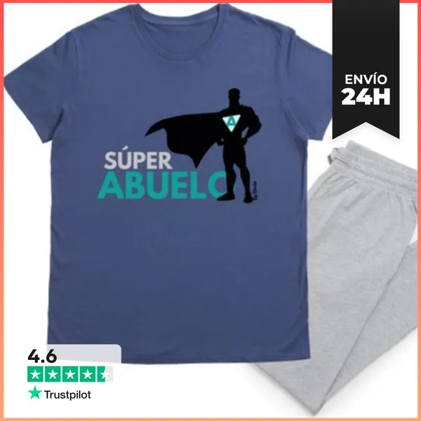 Pijama Súper Abuelo LaTostadora