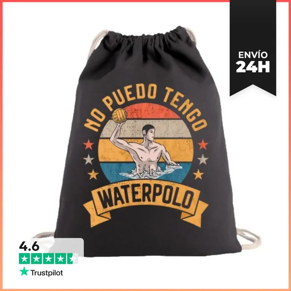 Mochila Saco Con Cuerdas No Puedo Sigo Con El Waterpolo