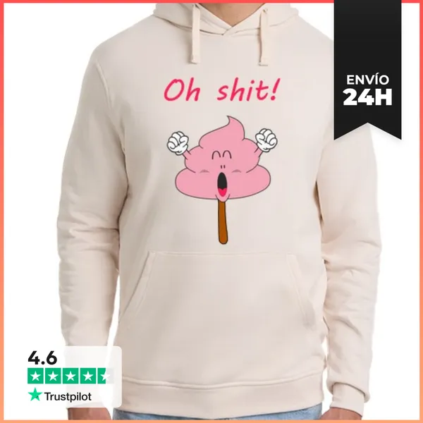 Sudadera Unisex Con Capucha Hombre, Jersey Con Capucha, Blanco