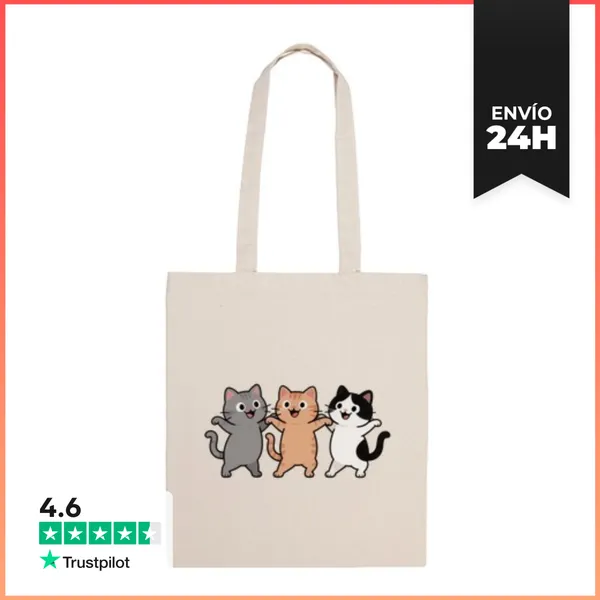 Bolsa De Tela Gatitos Muy Lindos, Danza Folclórica, Bolso, Chica,
