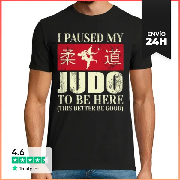 Camiseta Hombre Clásica Camiseta De Judo LaTostadora