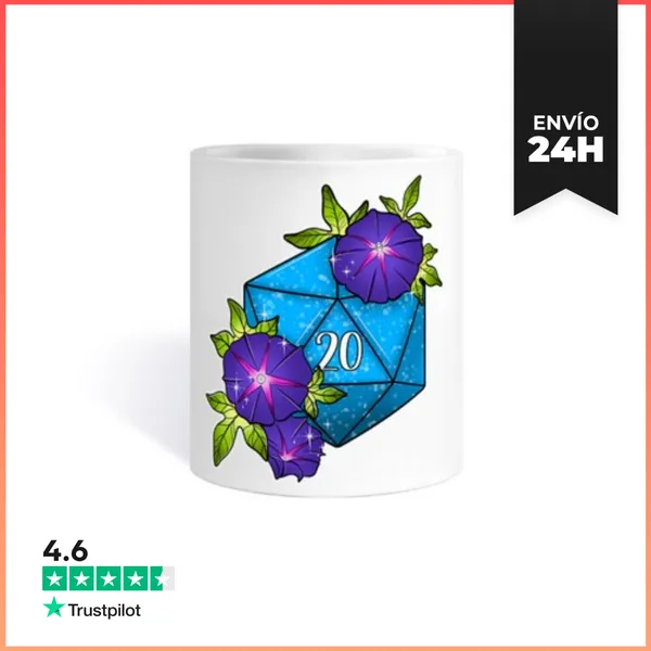 Taza D20 Morning Glory LaTostadora