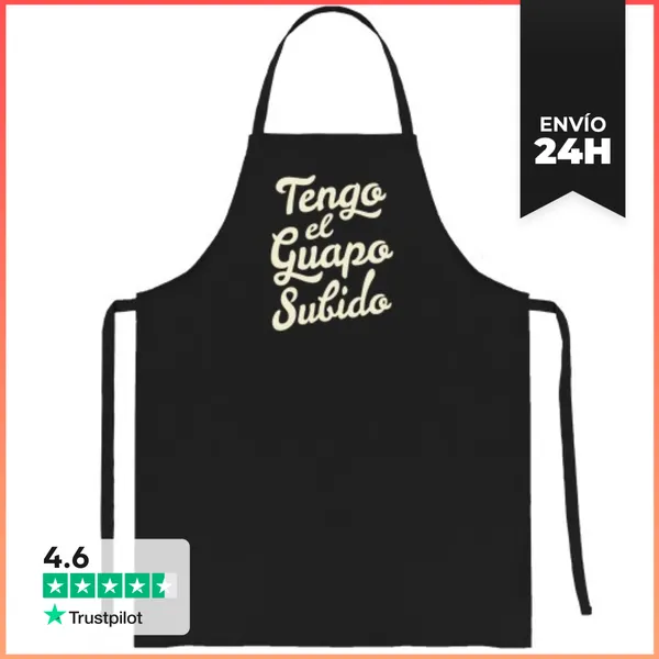 Delantal Tengo El Guapo Subido LaTostadora