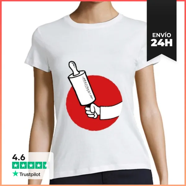 Camiseta Mujer Clásica Japón Diseño Nº 1223883 LaTostadora