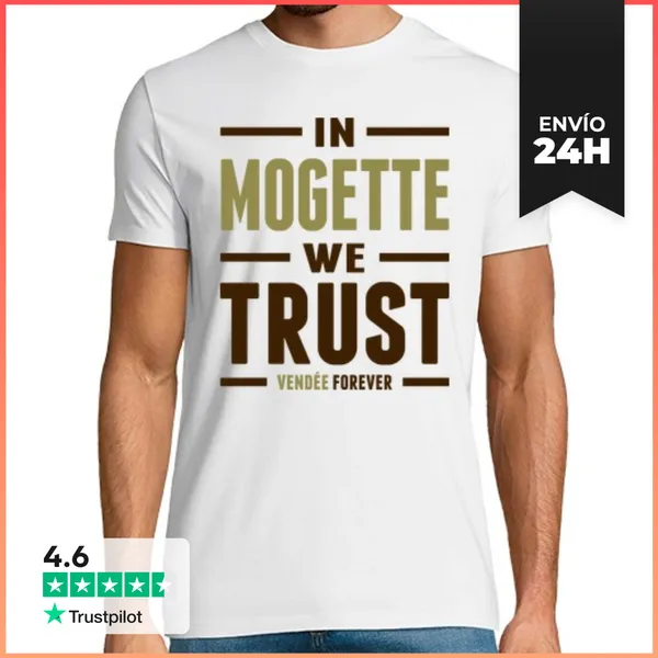 Camiseta Hombre Clásica En Mogette Confiamos LaTostadora