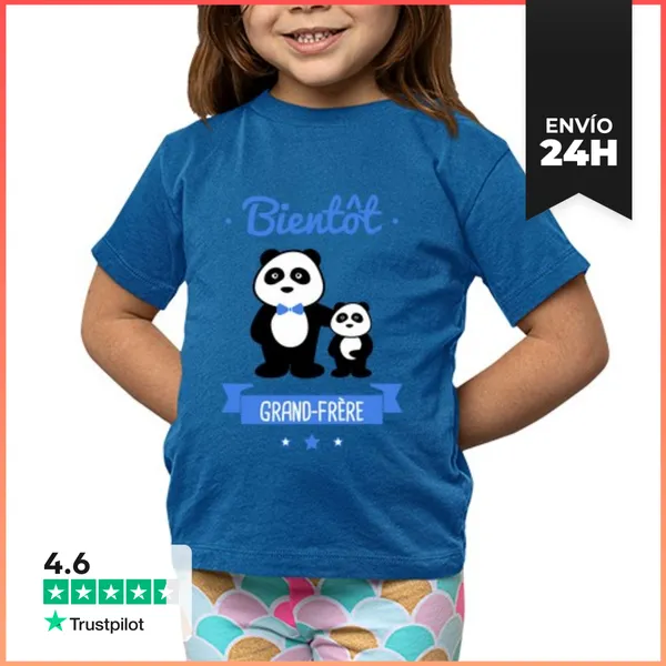 Camiseta Clásica Para Niños Pronto Hermano Mayor LaTostadora