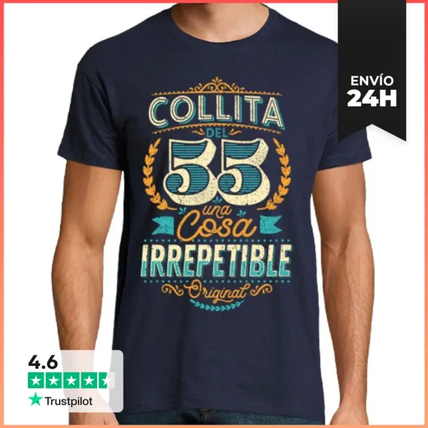 Camiseta Hombre Clásica Collita Del 55. Irrepetible LaTostadora
