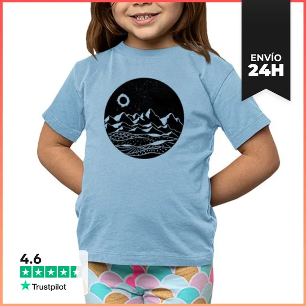 Camiseta Clásica Para Niños Eclipse LaTostadora