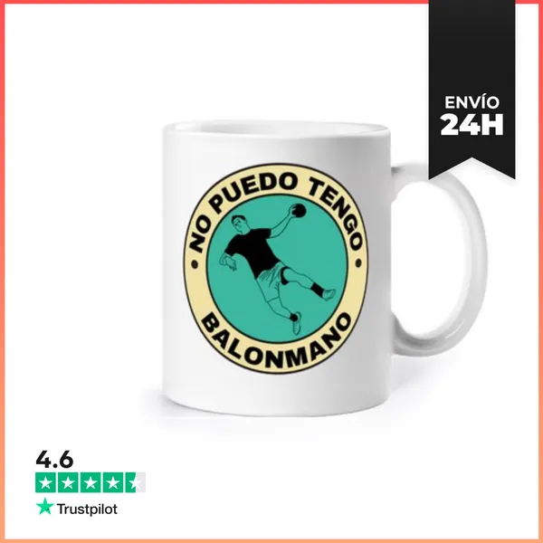 Taza No Puedo Tengo Balonmano LaTostadora