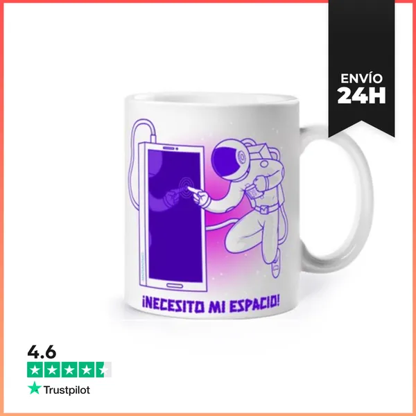 Taza Necesito Más Espacio LaTostadora