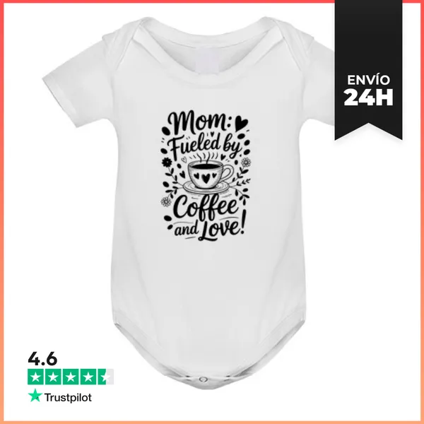 Body Bebé Mamá Del Café Alimentada Con Cafeína Ma LaTostadora
