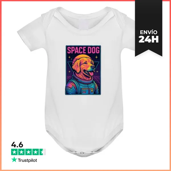 Body Bebé Perro Golden Retriever LaTostadora