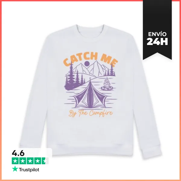 Sudadera Unisex Encuéntrame Cerca De La Fogata LaTostadora