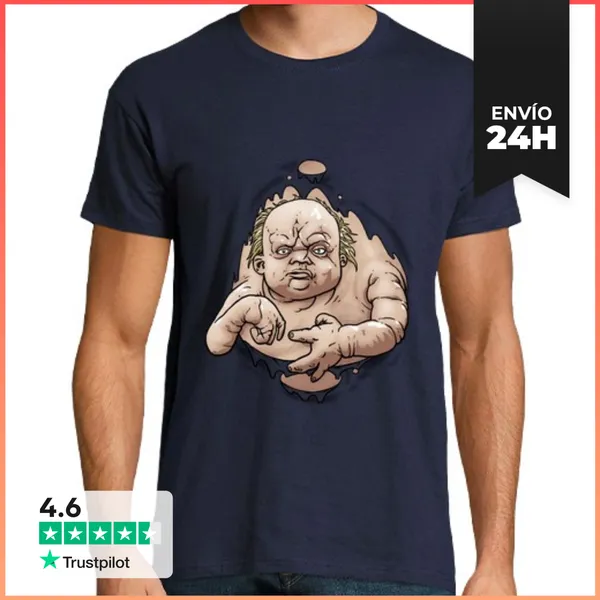 Camiseta Hombre Clásica Abre Tu Mente LaTostadora