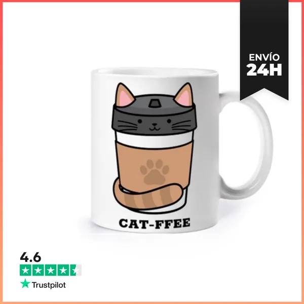 Taza Cat-ffee LaTostadora