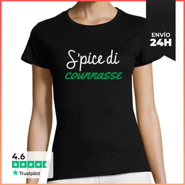 Camiseta Mujer Clásica S Pice Di Counasse Regalo LaTostadora