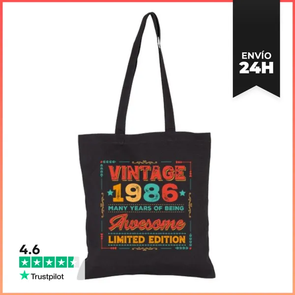 Bolsa De Tela 40 Aniversario 1986 LaTostadora