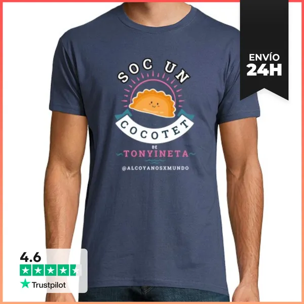 Camiseta Hombre Clásica Soc Un Cocotet De Tonyineta LaTostadora