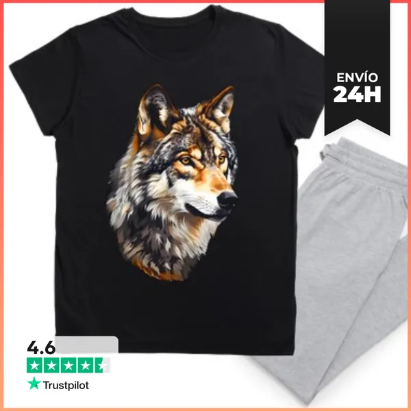 Pijamas Hombre Lobo Ibérico LaTostadora