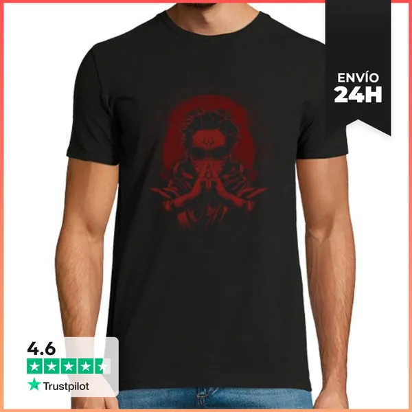 Camiseta Hombre Clásica El Rey De La Maldición LaTostadora
