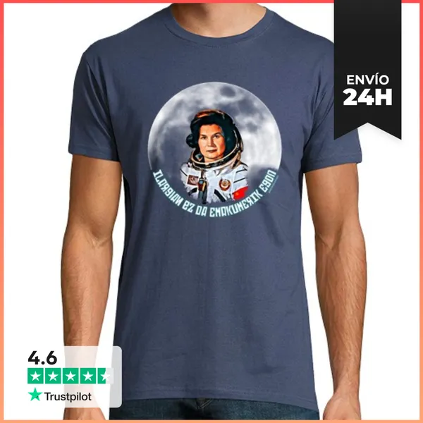 Camiseta Hombre Clásica Valentina Tereshkova LaTostadora