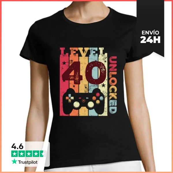 Camiseta Mujer Clásica 40 Aniversario 1986 LaTostadora