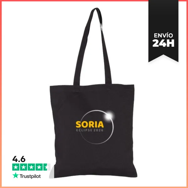 Bolsa De Tela Tote Soria Eclipse 2026 LaTostadora