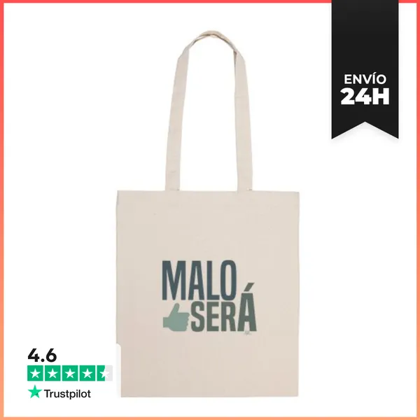 Bolsa De Tela Bolsa Maloserá. Natural LaTostadora