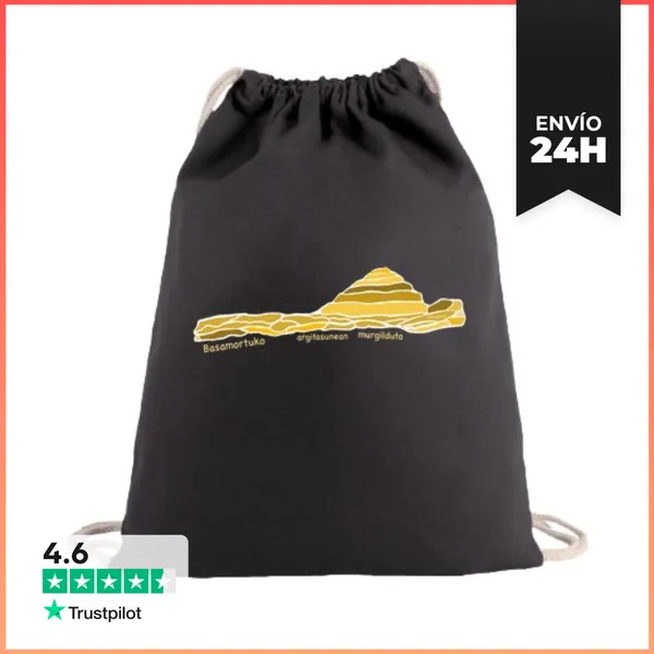 Mochila Saco Con Cuerdas Basamortuan LaTostadora